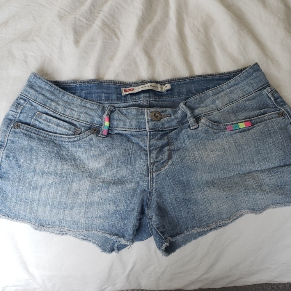 Levi's Shorty Shorts Denim